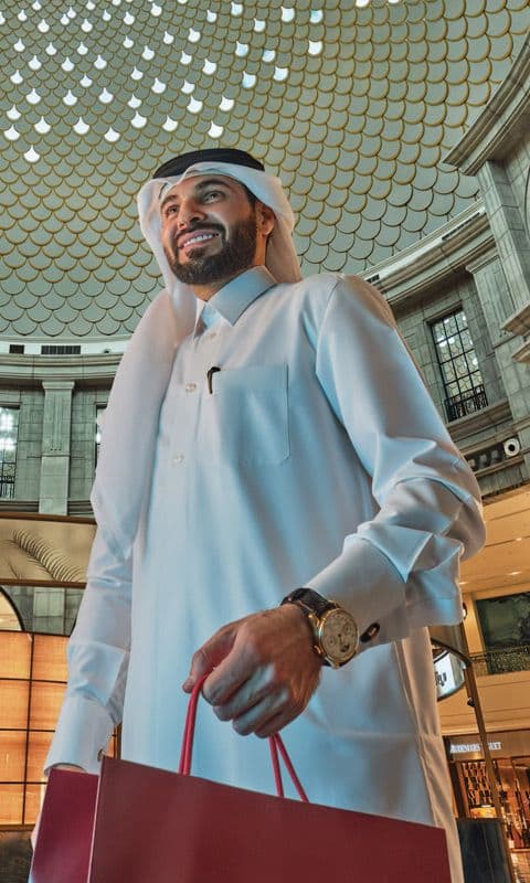 shopping centre at Qatar